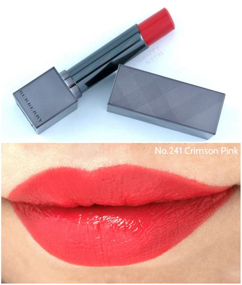 burberry kisses sheer poppy red|Burberry lipstick reviews.